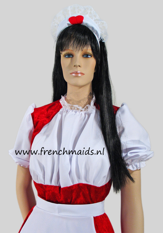 Flirty French Maid Costume from our Sexy French Maids Uniforms Collection - photo 6. 