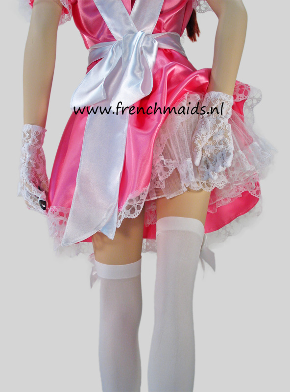 Pink Dream Dienstmeisje Kostuum uit onze Sexy Franse Dienstmeisje en Kamermeisje Kostuums - foto 15.  