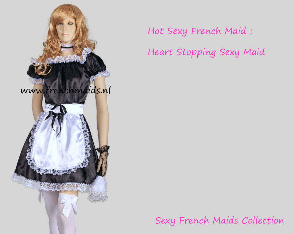 Hot Sexy French Maid Uniform by Frenchmaids.nl