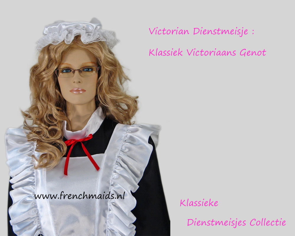 Victoriaans Dienstmeisje Kostuum uit onze Kamermeisje Kostuum Collectie